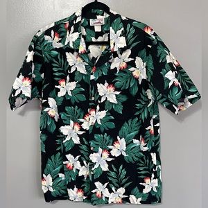 Evergreen Island Authentic Hawaiian Shirt - Size Large